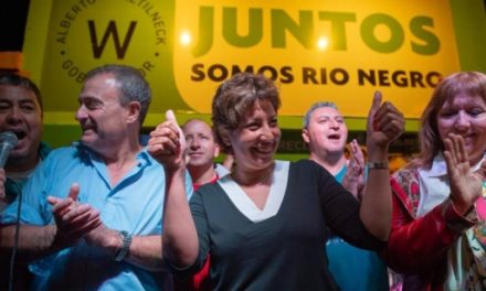 Gano Juntos Somos Rio Negro Arabela Carreras primer mujer Gobernadora